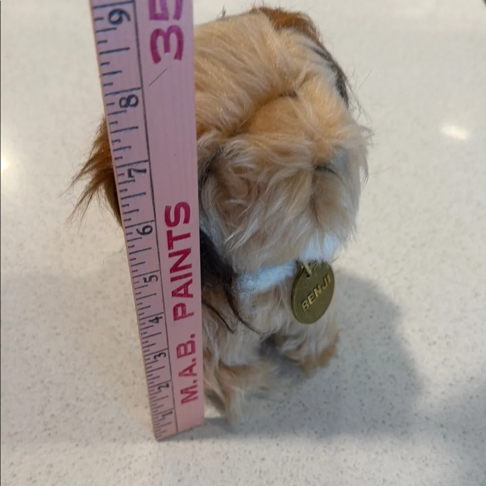 BINGO Plush Dog Toy with Gold name Tag